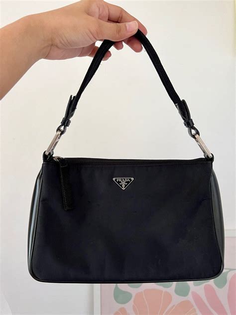 prada baguette vintage|designer prada baguette bag.